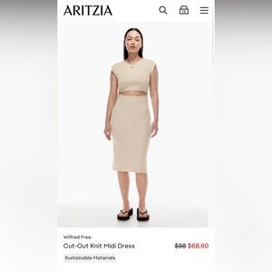 Aritzia Wilfred Midi Dress